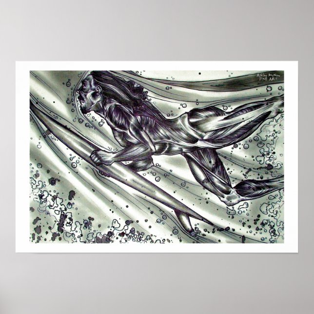 Poster Surfer no skin (Frente)