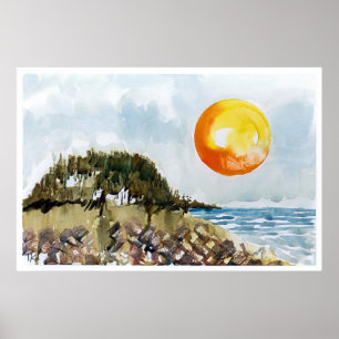 Pôster Surfer's Cove