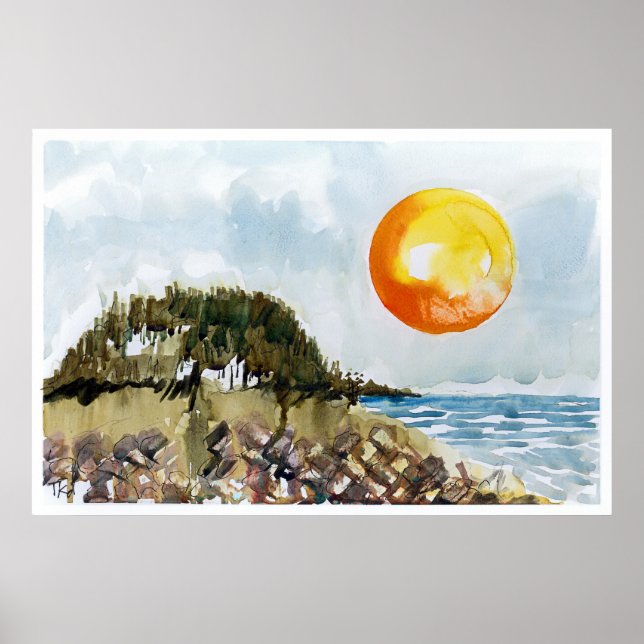 Pôster Surfer's Cove (Frente)