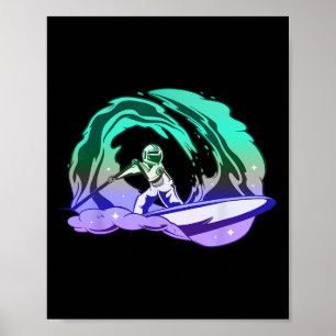 Poster Surfista Surfando Lgbt Mlm Bandeira Gay Bandeira M