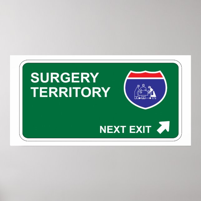 Pôster Surgery Next Exit (Frente)