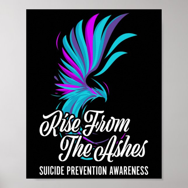 Poster Surgimento De Phoenix O Awa De Prevenção Suicida A (Frente)