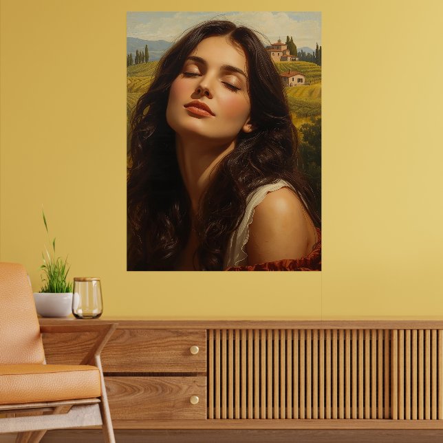 Poster Surgimento solar na Toscana (Sala de Estar 2)