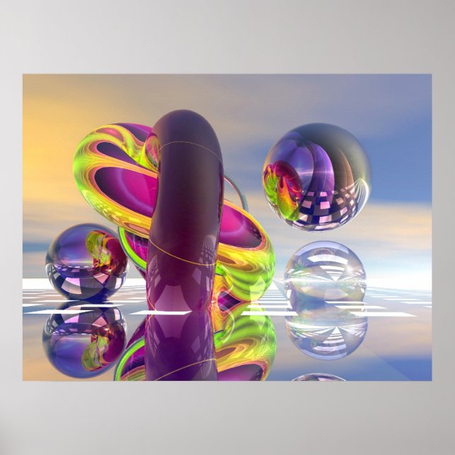 Poster Surgimento solar no universo (Frente)