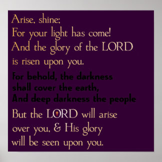 Pôster Surgir e brilhar