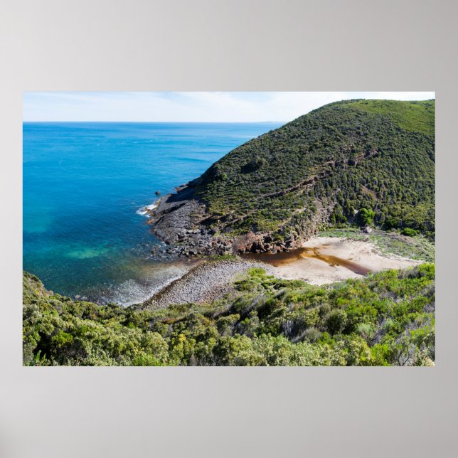 Poster Surpreendente panorama costeiro (Frente)