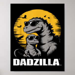 Poster Surpresa Do dia de os pais Para O Pai Dino - D