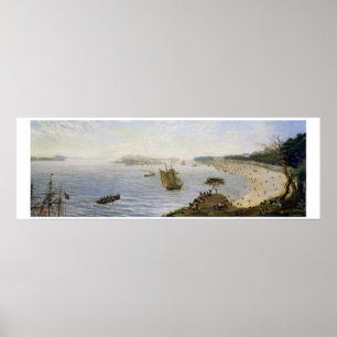 Poster Surpresa na linha da frente do exército em Estero