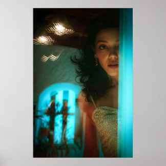 Poster Surpresa, saindo de uma porta