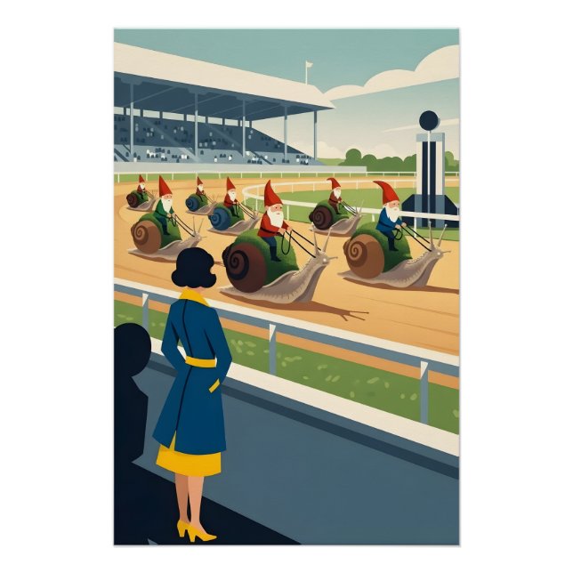 Pôster Surreal anthropomorphic animal (Frente)