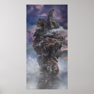 Poster   surreal da arte de Bannitio   Digitas