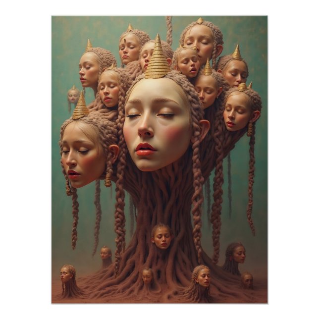 Pôster Surreal Dreamscape (Frente)