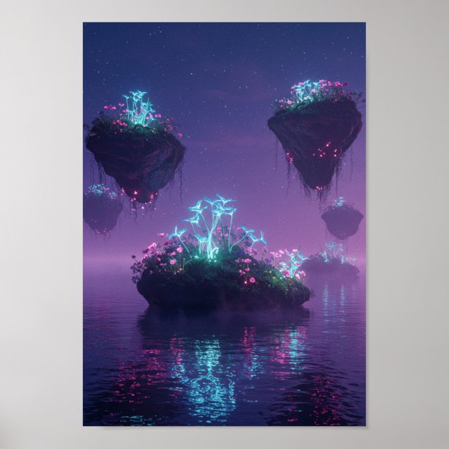 Poster Surreal Fantasy Dreamscape Print (Frente)