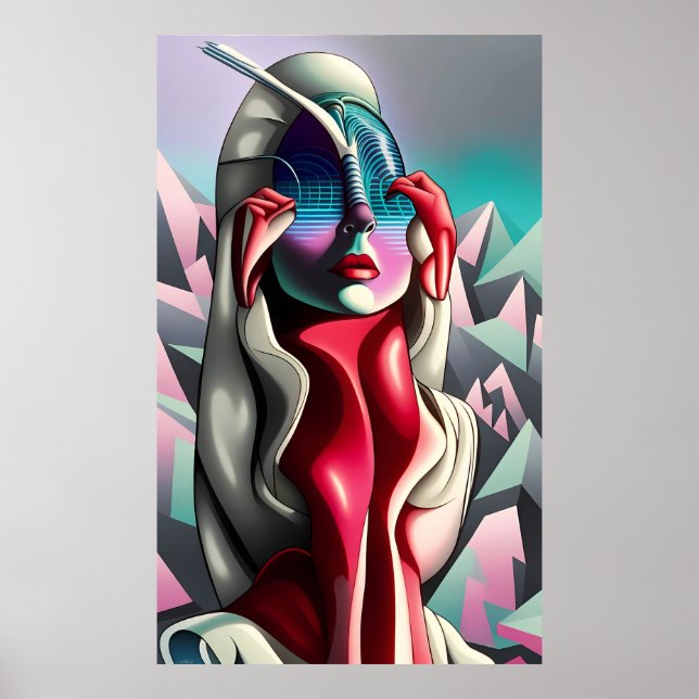 Poster Surrealismo Ken Internalizado (Frente)