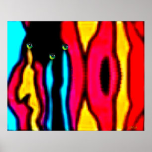 Poster Surrealismo Rayon do Diabo Ken Gage