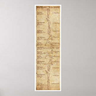 Pôster Suryanamaskara - A Saltação do Sol - Retrato