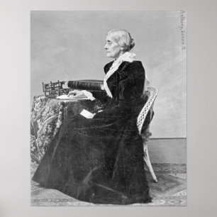 Pôster Susan Brownell Anthony