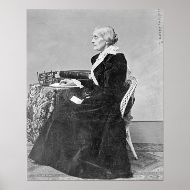 Pôster Susan Brownell Anthony (Frente)