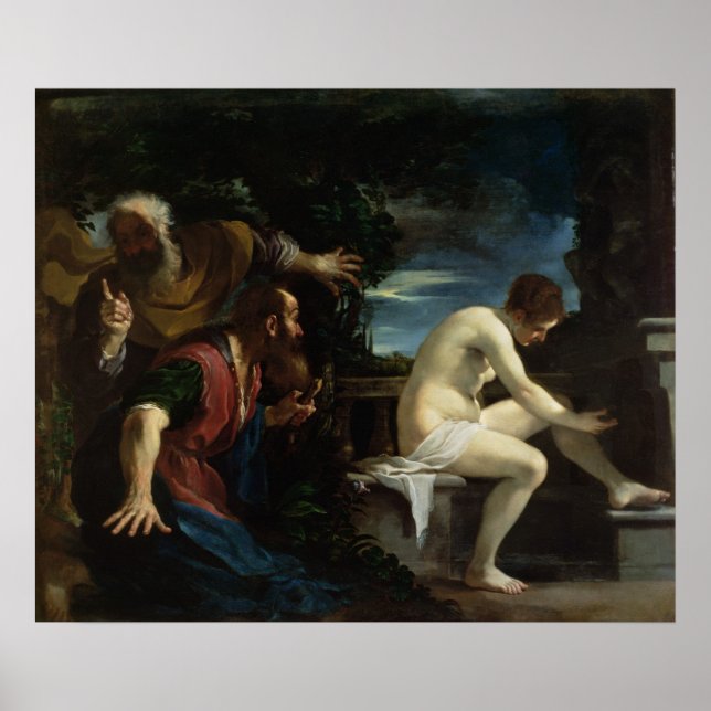 Pôster Susanna e os Anciãos (Frente)