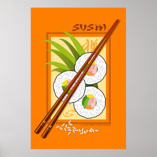 Pôster Sushi