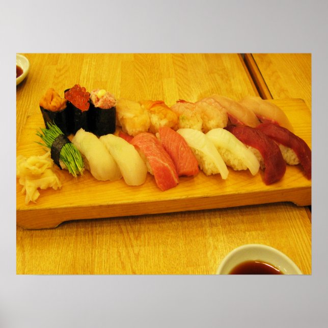 Poster Sushi 寿司 (Frente)