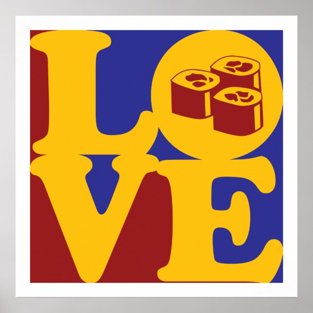 Poster Sushi Love (Frente)