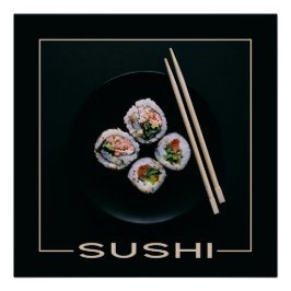 Pôster Sushi poster