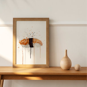 Poster Sushi Salmon Nigiri