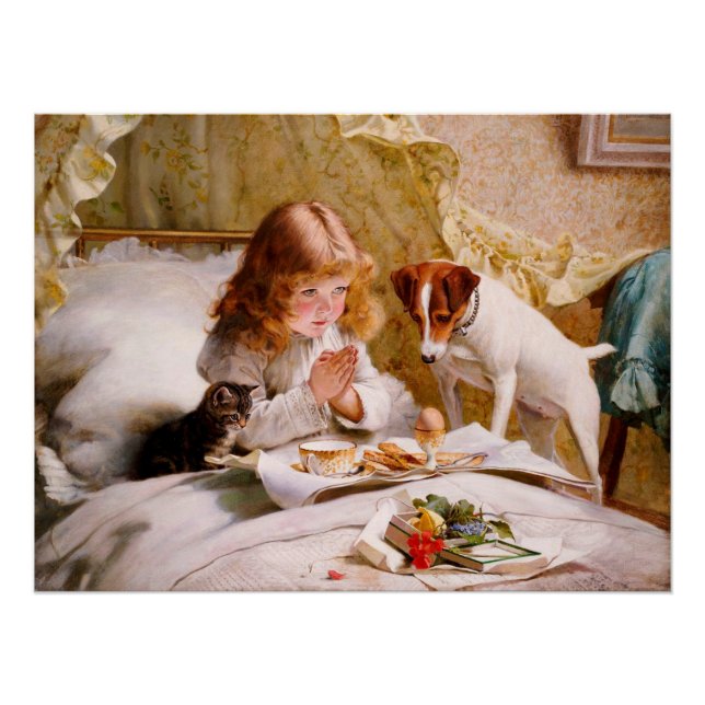 Pôster Suspense by Charles Burton Barber (Frente)