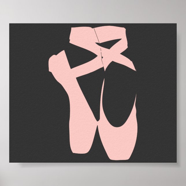 Poster Suspiradores de Balé rosa (Frente)