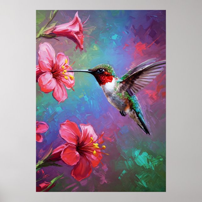 Poster Sussurrando Sangue: Hummingbird Melody (Frente)