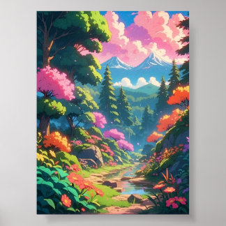 Poster Sussurros da Selva: Uma Viagem de Anime Através de