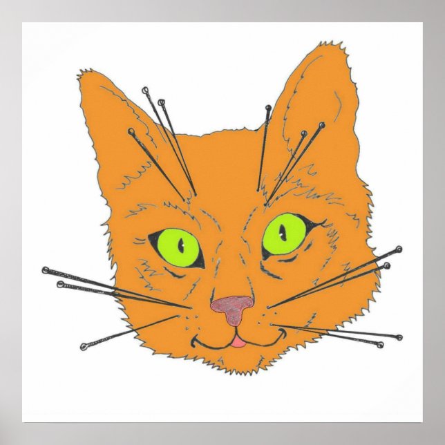 Poster Sussurros de Gato (Frente)