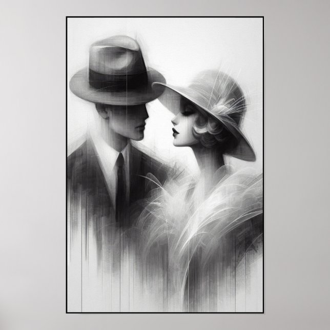 Poster Sussurros de um Abstrato da Era Esquecida (Frente)