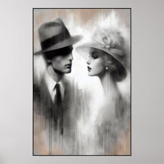 Poster Sussurros de um Abstrato da Era Esquecida (Frente)