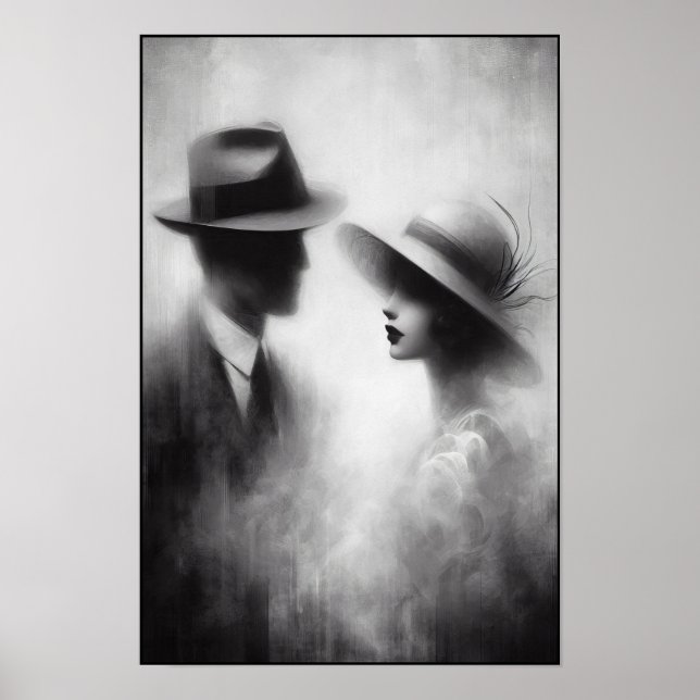 Poster Sussurros de um Abstrato da Era Esquecida (Frente)