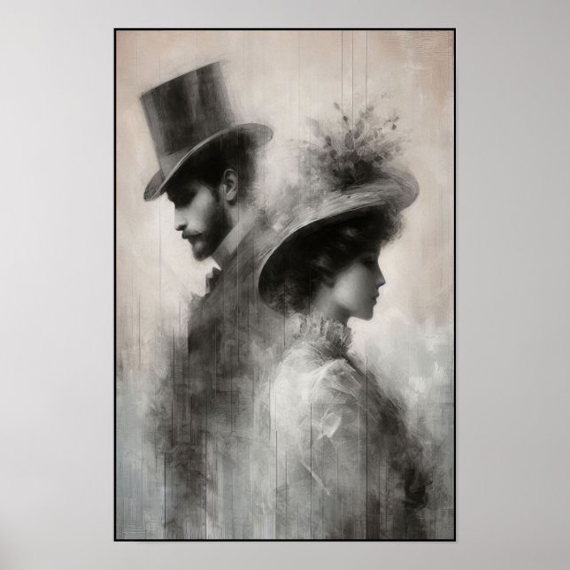 Poster Sussurros de um Abstrato da Era Esquecida (Frente)