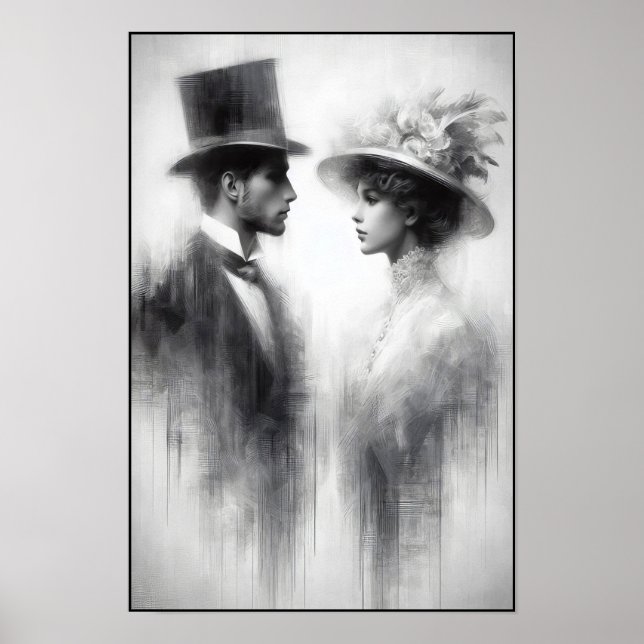 Poster Sussurros de um Abstrato da Era Esquecida (Frente)