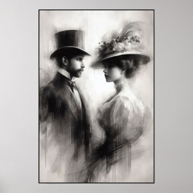 Poster Sussurros de um Abstrato da Era Esquecida (Frente)