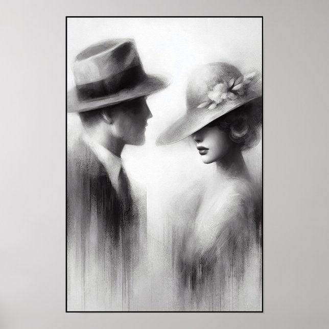 Poster Sussurros de um Abstrato da Era Esquecida (Frente)