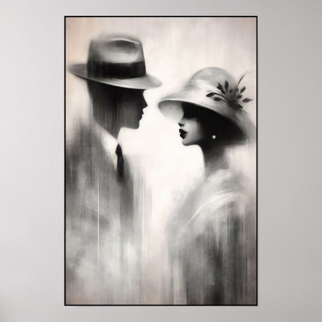 Poster Sussurros de um Abstrato da Era Esquecida (Frente)