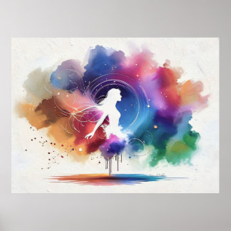 Poster Sussurros de uma Alma Arco-Íris