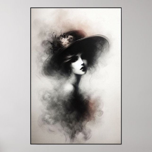 Poster Sussurros De Uma Elegância Vintage (Frente)