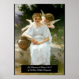 Poster Sussurros do Amor por Bouguereau