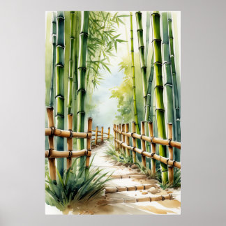 Poster Sussurros do Bambu Grove