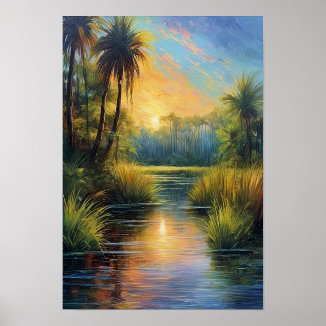 Poster Sussurros do Pântano de Moda (Frente)