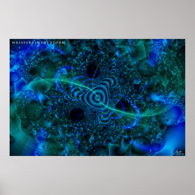 Pôster Sussurros Na Tempestade (Frente)