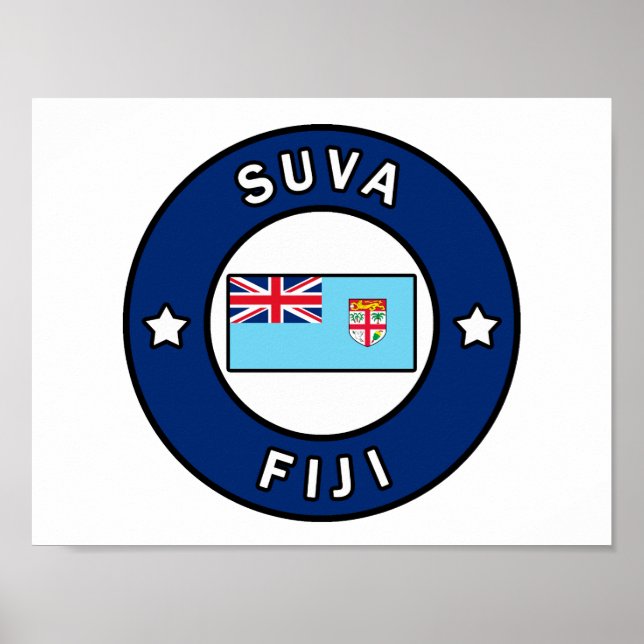 Pôster Suva Fiji (Frente)