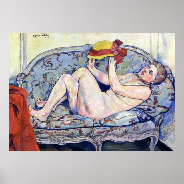 POSTER SUZANNE VALADON (Frente)
