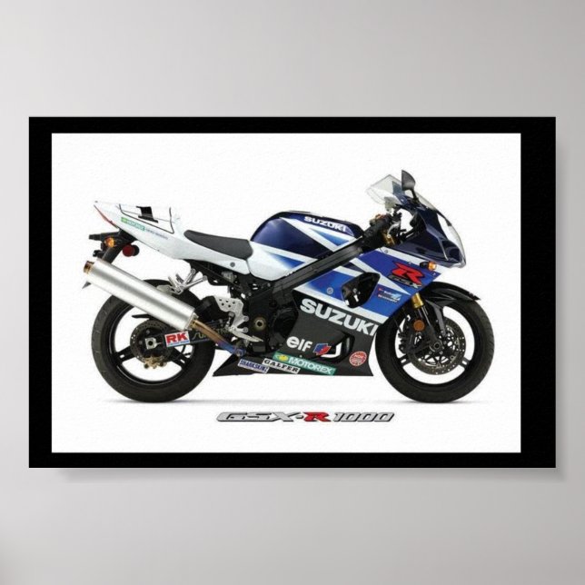 Poster Suzuki GSX-R1000 (Frente)